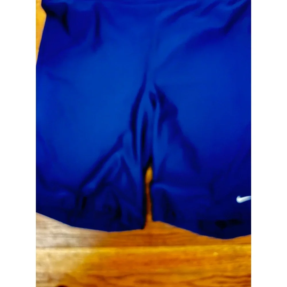 Nike Mens XL Navy Blue Dri-FIT Running Shorts Elastic Waist Athletic Gym